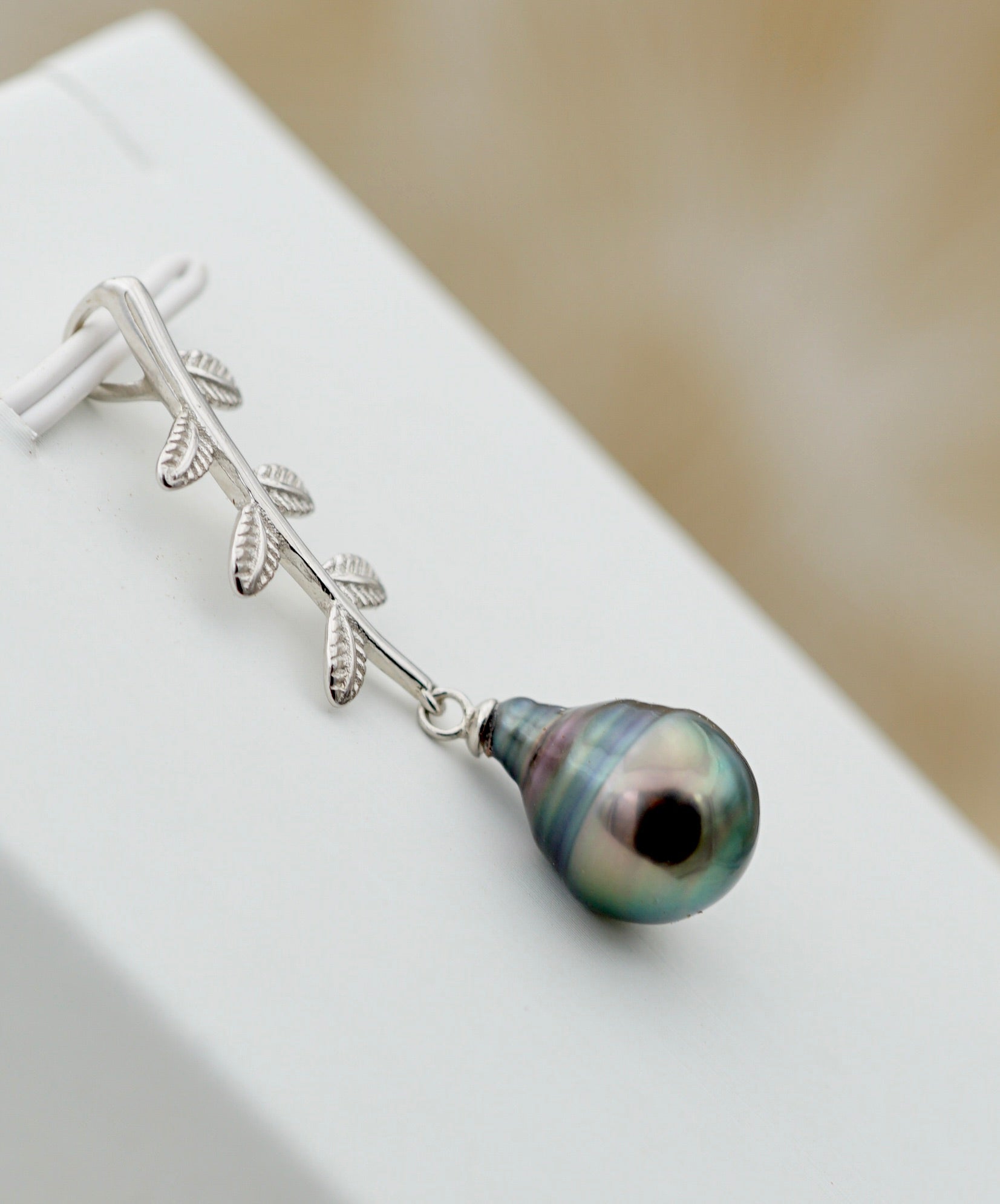 Collection Teahupoo perle cerclée de 9.7mm