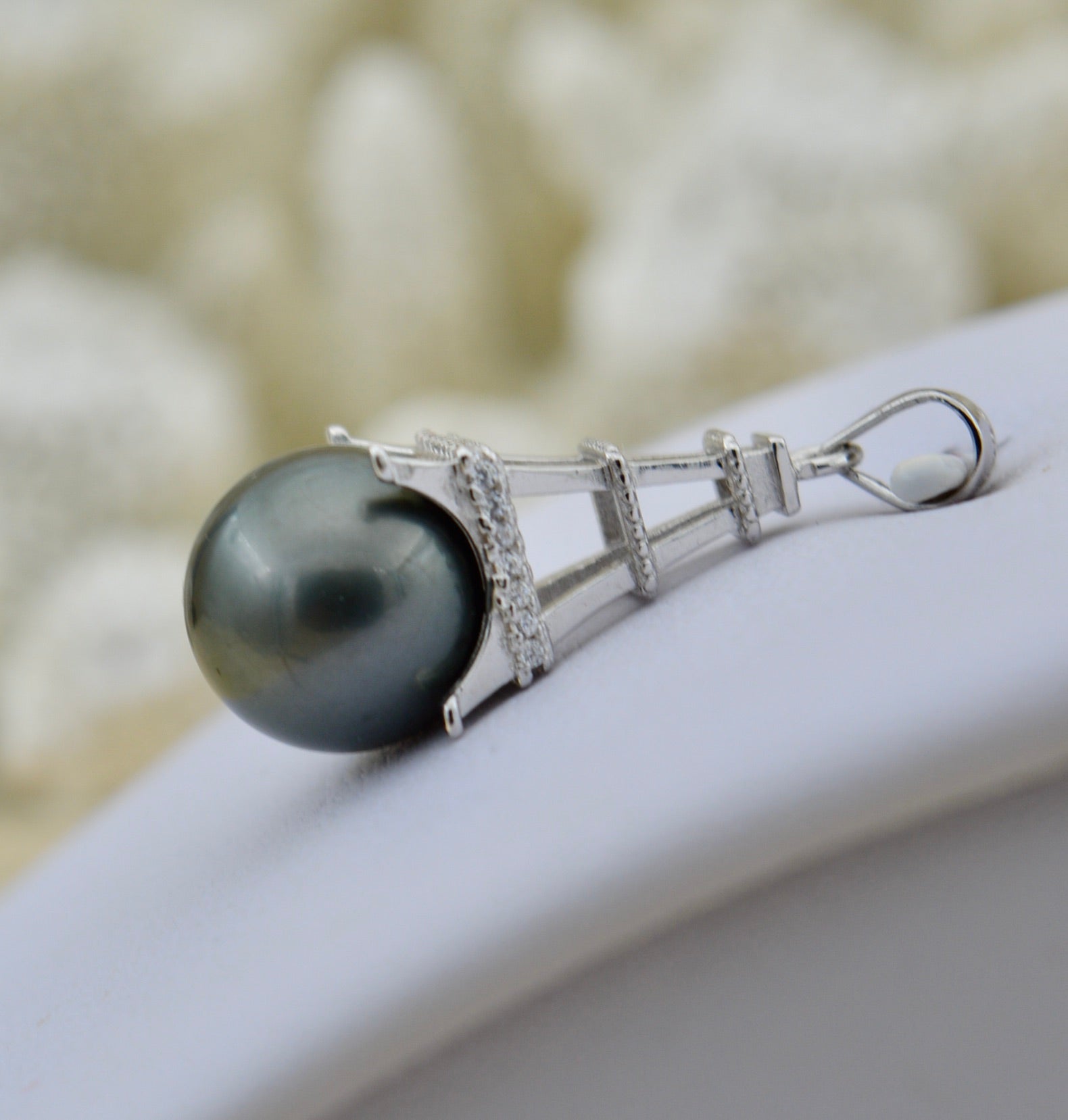 Collection Paris perle de 11.2mm sur argent