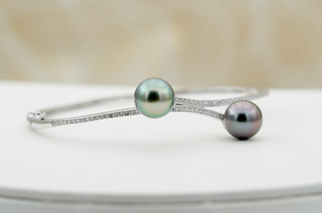 Collection Tevahine perles ronde de 9.7mm