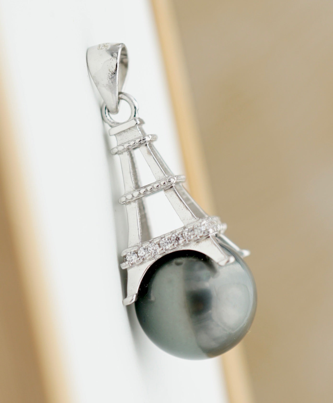 Collection Paris perle de 11.2mm sur argent