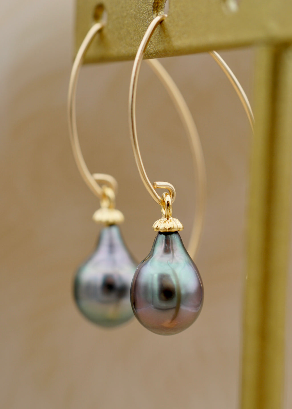 Hiva Oa perles baroques de Tahiti de 8.9mm