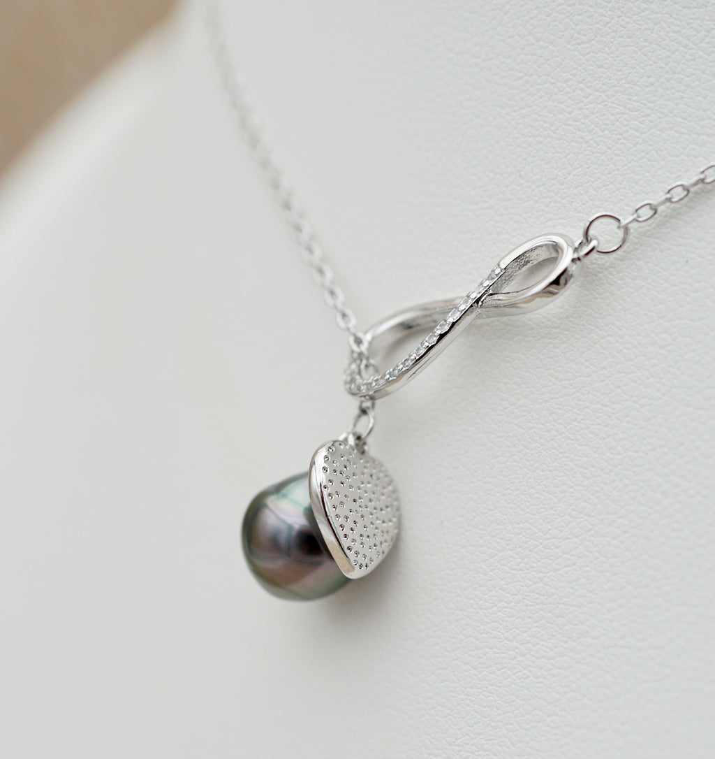 Kamaka perle de 9.4mm sur argent 925