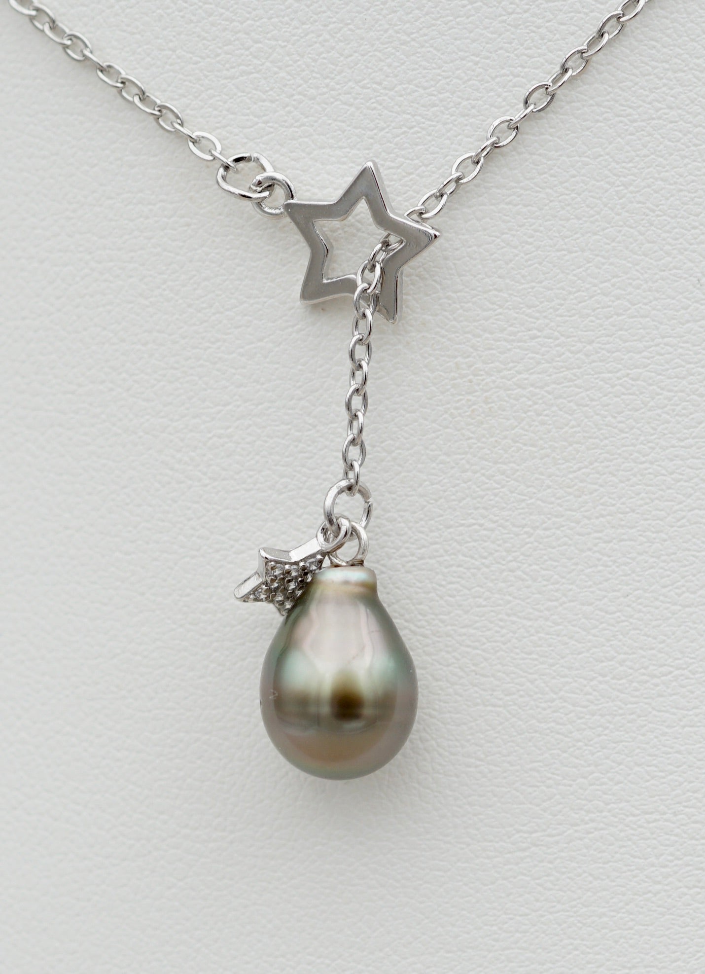 Makaroa perle de Tahiti baroque de 9.5mm