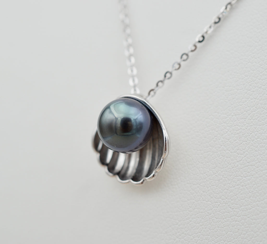 Molokai perle de Tahiti bleu de 9.1mm