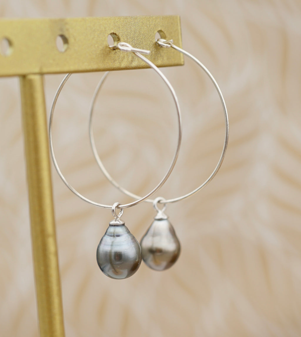 Tiaré perles de Tahiti baroques de 8.4mm
