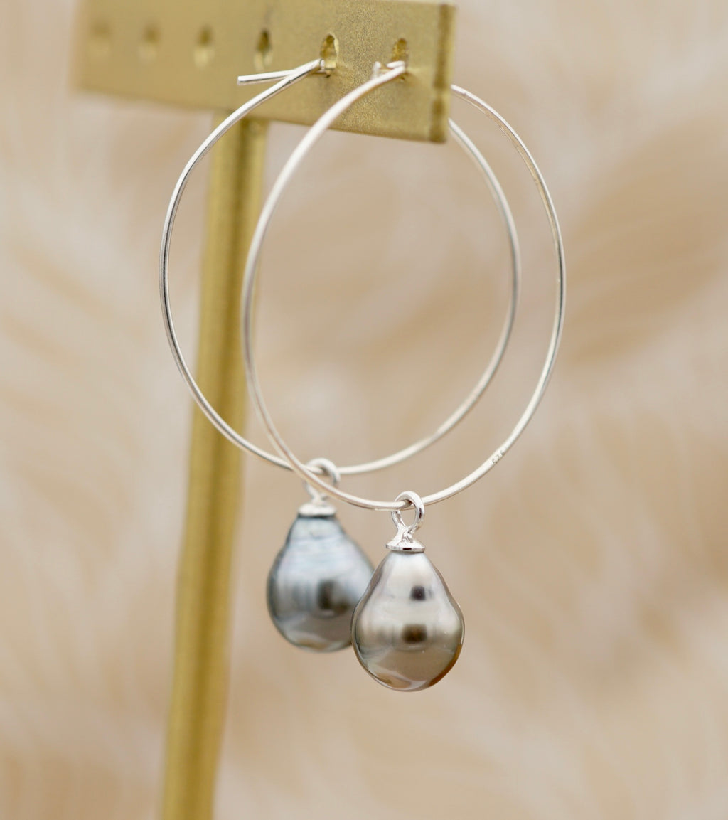 Tiaré perles de Tahiti baroques de 8.4mm