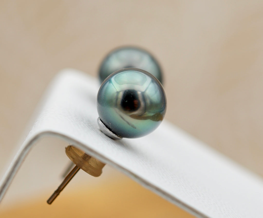 Taapuna perles de Tahiti de 8.6mm sur argent