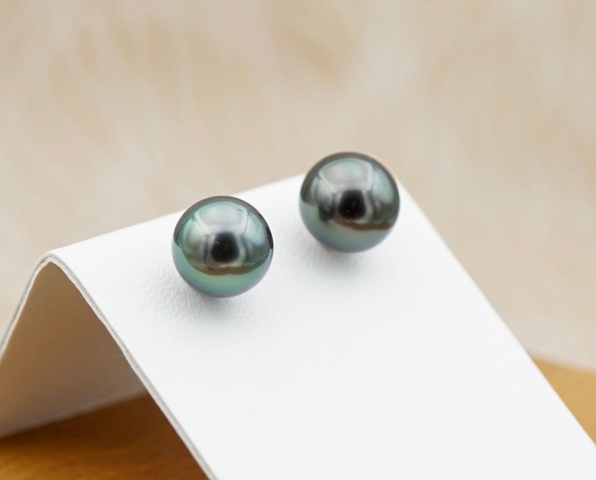 Taapuna perles de Tahiti de 8.6mm sur argent