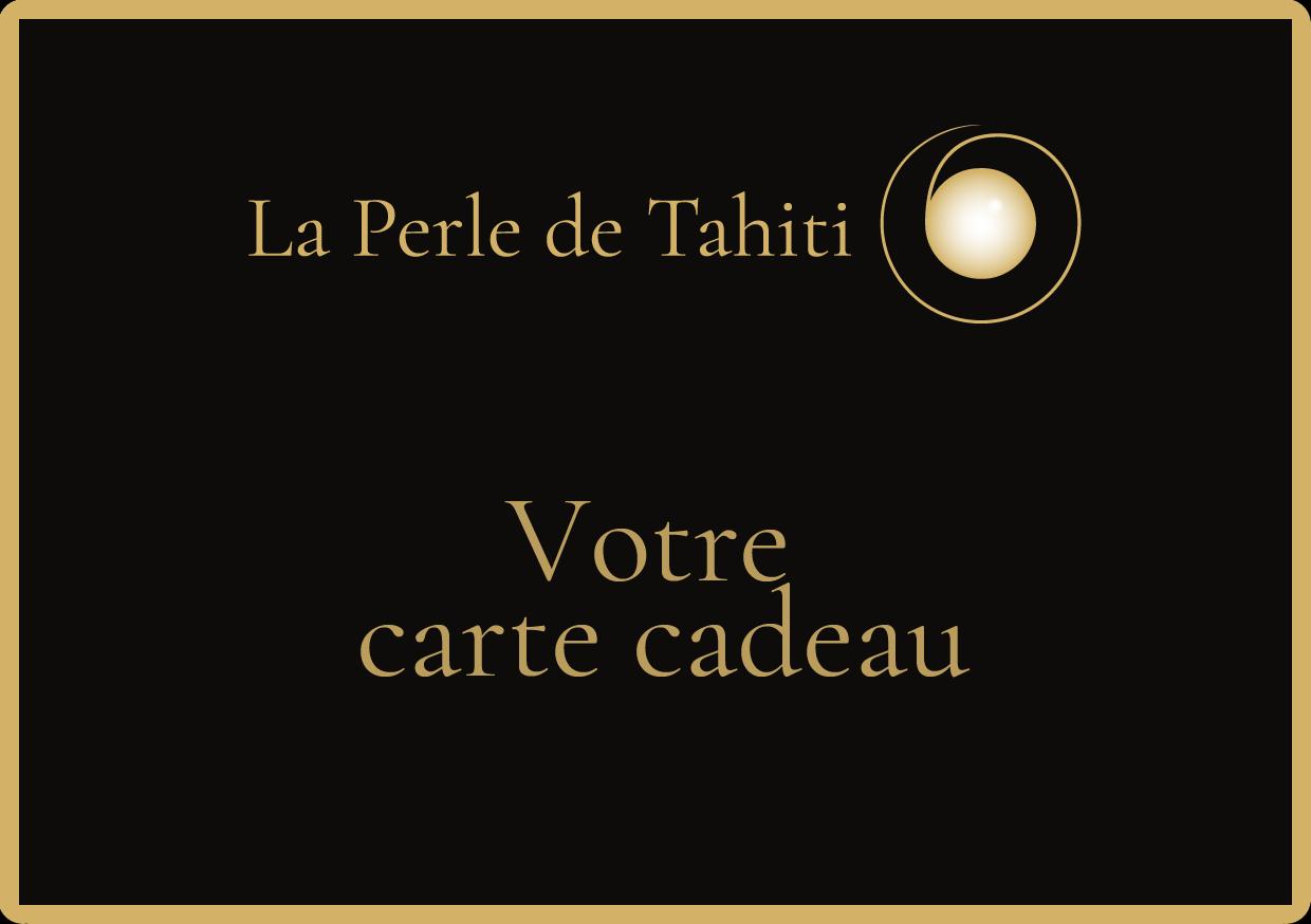 Carte Cadeau Perles de Tahiti